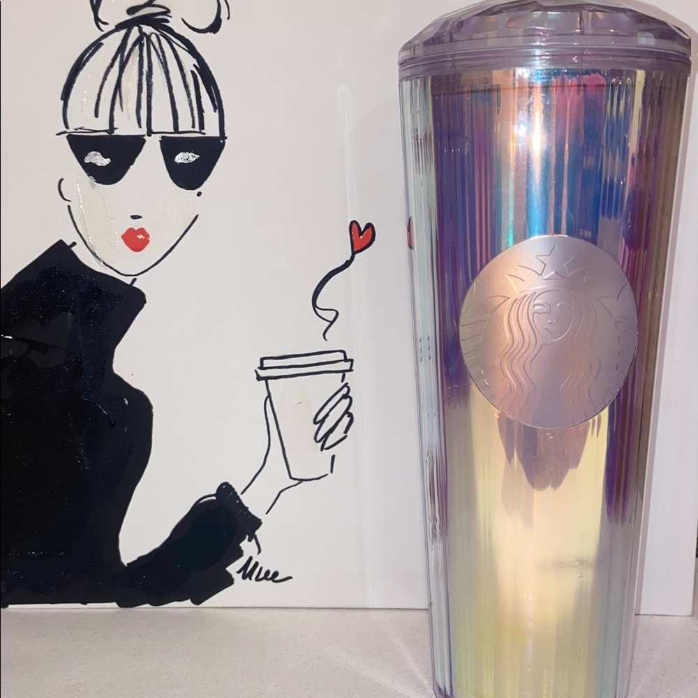 Iridescent Starbucks Tumbler